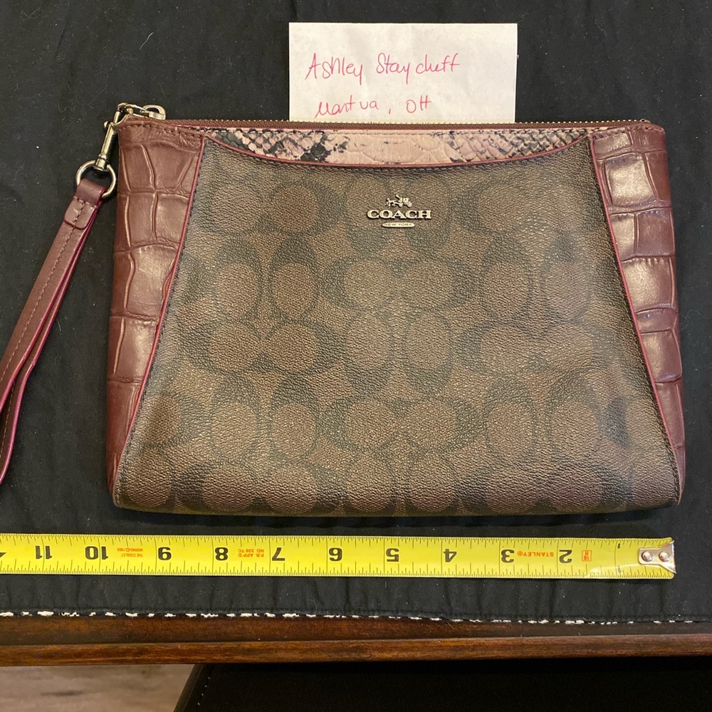Coach wristlet